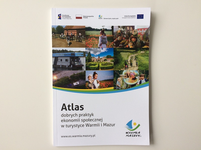 Atlas dobrych praktyk ekonomii społecznej w turystyce Warmii i Mazur – zapraszamy do lektury